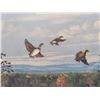 Image 3 : Oil painting by Sask artist Sanford Fischer 3 Mallards - signed, 24" X 20" *matches lot number 248*