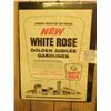 Image 2 : 18 BY 24” ORIGINAL WHITE ROSE 1958 GAS STATION POSTER COLOURED