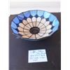 Image 3 : TIFFANY STYLE 9X9X3.5” STAINED GLASS LAMP SHADE