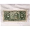 Image 2 : 1938 $5 Bank of Montreal, Charter Bank Note