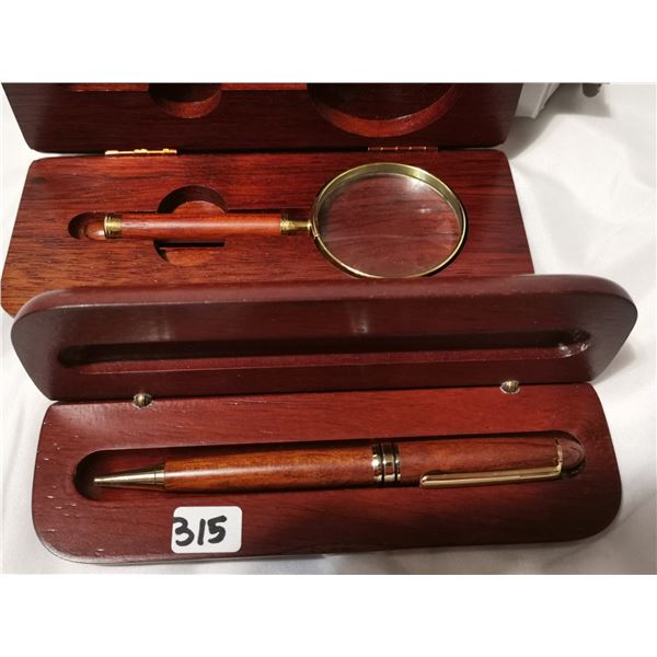 RCM Magnifying Glass and Pen Set