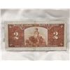 Image 2 : 1937 $2 Bank of Canada, High Grade