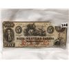 Image 1 : Rare 1859 $5 Bank of Western Canada Charter Bank Note