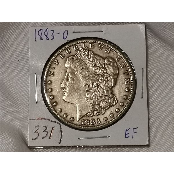 1883 Morgan Silver Dollar