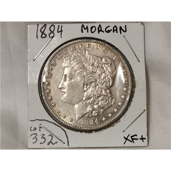 1884 Morgan Silver Dollar