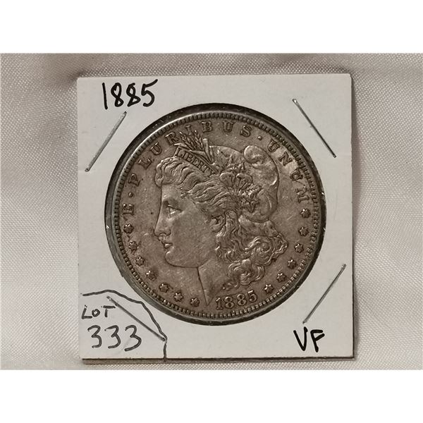 1885 Morgan Silver Dollar