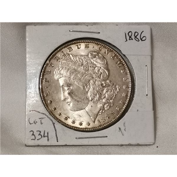 1886 Morgan Silver Dollar
