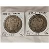Image 1 : 1887 O & 1888 O Morgan Silver Dollars