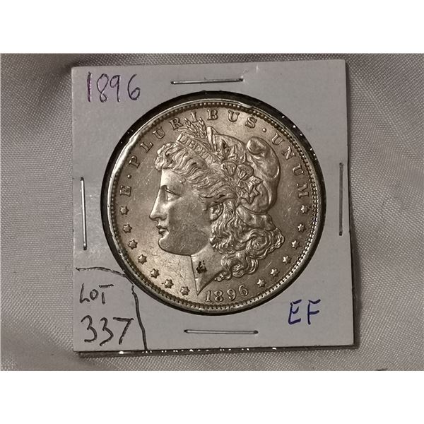 1896 Morgan Silver Dollar