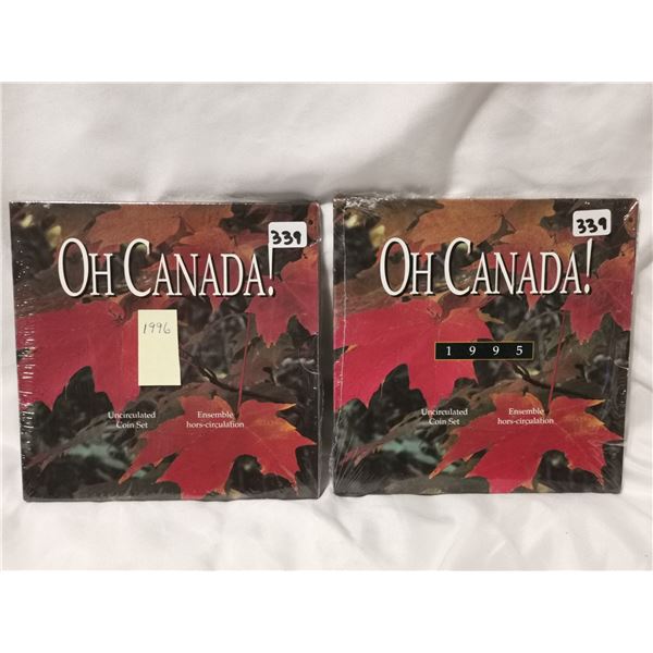1995 & 1996 Oh Canada Coin Sets
