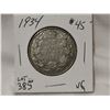 Image 1 : 1934 Silver 50cent coin