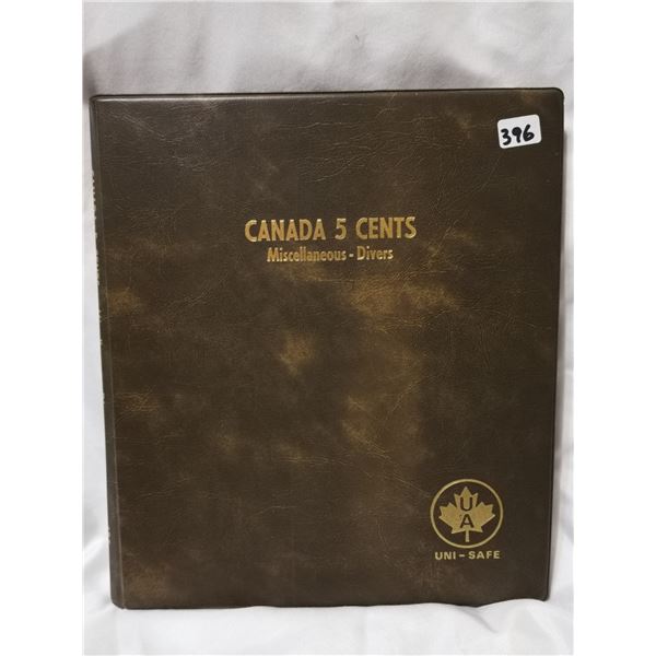 Full set of 5cent 1922-2021 includes 1925 key date