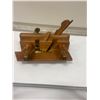 Image 1 : Wooden Planer Moulding Tool P.J. Parnell - WH Marples + Sons Mint Condition Brass Fittings 9 1/2" L