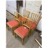 Image 4 : 4 Kitchen Chairs