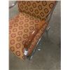 Image 4 : Mid Century Modern Upholstered Chrome Livingroom Chair