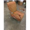 Image 6 : Mid Century Modern Upholstered Chrome Livingroom Chair