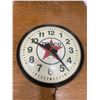 Image 1 : Wall Clock - Refurbished to Texaco Electric - Not Working 14" Across