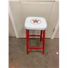 Image 1 : Metal Stool Refurbished to Texaco 25" High