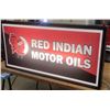 Image 2 : Red Indian Light Up Sign Fantasy Item 48W X 24H