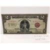 Image 1 : 1923 Large $2.00 Dominion of Canada note