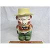 Image 1 : Pig Cookie Jar (hat has chips)