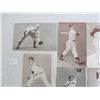 Image 2 : 6 x 1950's Baseball Cards Peewee Reese ect. 3 3/8 x 5 1/4 inches