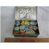 Image 1 : 108 Airplane Jello Coins in a Tin