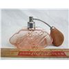 Image 1 : Art Deco Pink Perfume Atomizer (no damage)
