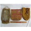 Image 1 : 3 Native Made Pouches