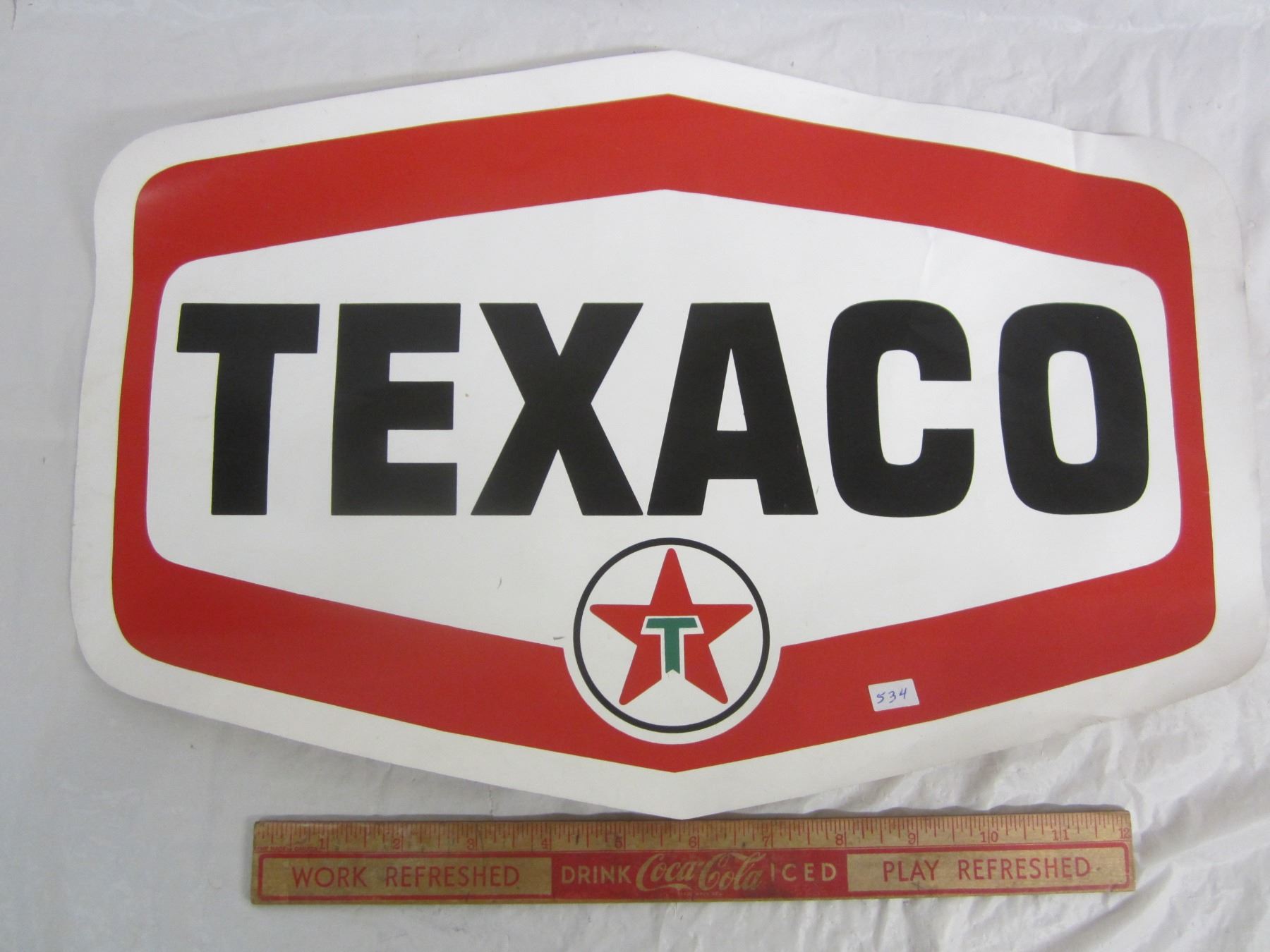 Vintage Texaco Decal