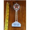 Image 1 : Texaco thermometer -Works- Banjo sign shaped