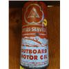 Image 1 : Cities Service outboard motor oil- Quart- funnel top