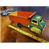 Image 1 : Wyandotte tin litho dump truck- Great color- Complete