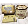 Image 1 : Carter Hall Bat and state express 555 cigs & tobacco tins