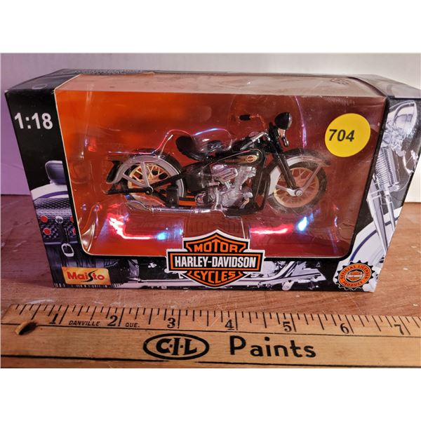 1:18 Harley Davidson Motorcycle NIB 2000