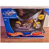 Image 1 : 1:18 Hot Wheels Custom #2 Hot Wheels Motorcycle NIB 2002