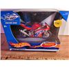 Image 1 : 1:18 Racing Bike Hot Wheels Motorcycle NIB 2002