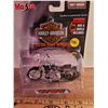 Image 1 : 1:24 Harley Davidson 2001 FXSTS Springer Softail NIB 2002