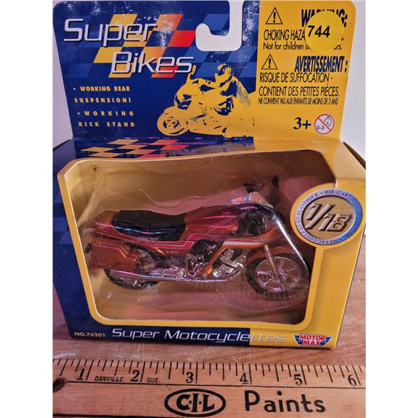 1:18 Super Bikes Honda CBX NIB