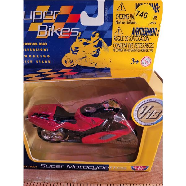 1:18 Super Bikes Honda NR NIB