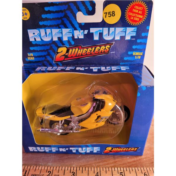 1:18 Ruff n Tuff Triumph 600 NIB