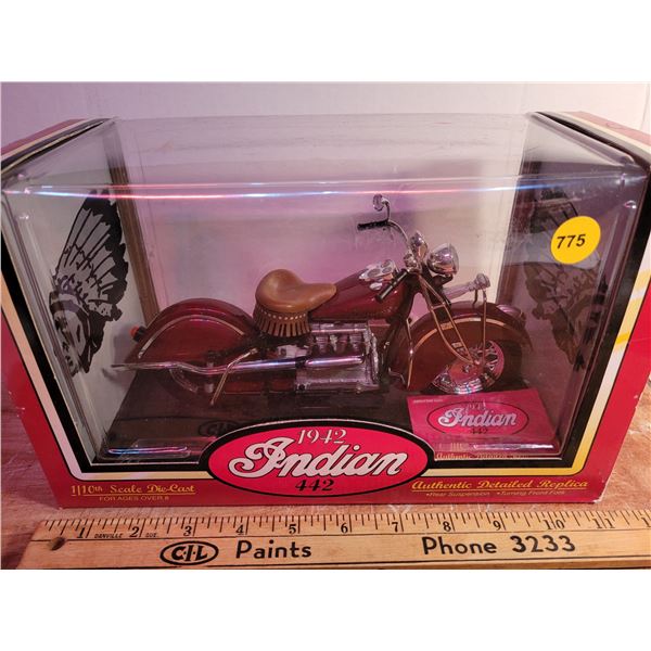 WOW 1:10 1942 Indian 442 Maroon 1996 NIB