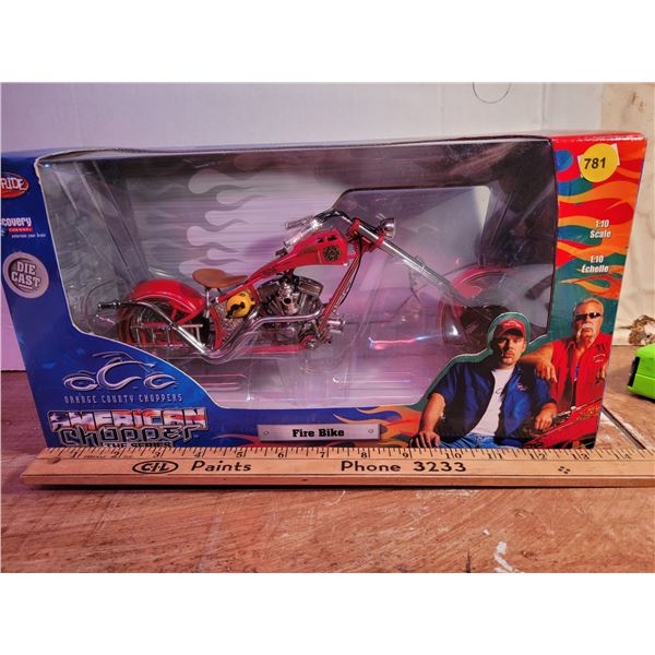 1:10 America Chopper The series Ford Bike 2004 NIB