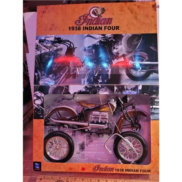 1:6 1938 Indian Four Model Kit NIB
