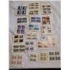 Image 1 : Lot of Stamps - 20 Blocks, At least 4 Stamps Per Block