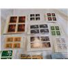 Image 2 : Lot of Stamps - 20 Blocks, At least 4 Stamps Per Block