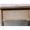 Image 3 : Snow Wash Columbia Glass Washboard 12x24in.