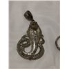 Image 2 : Sterling Silver Cobra Kai Pendant & Ring 36g