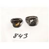 Image 1 : Two Sterling Silver High School Rings