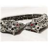 Image 3 : Silver Jaguar Bracelet With Stones
